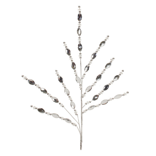 Silver Jewel Spray (Set of 2)