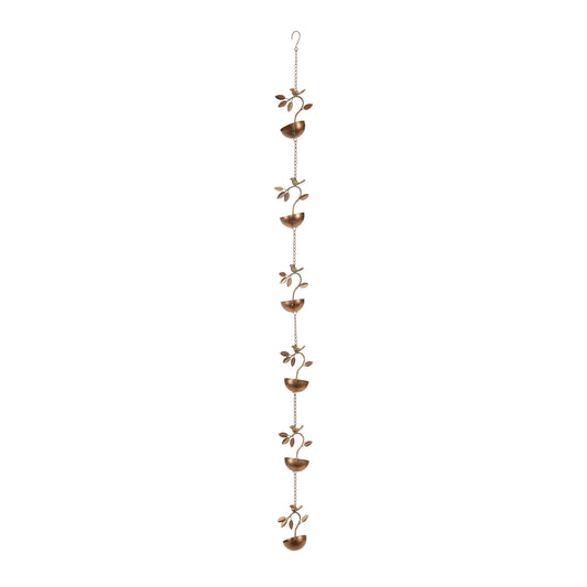 Bird Branch Rain Chain 70"L