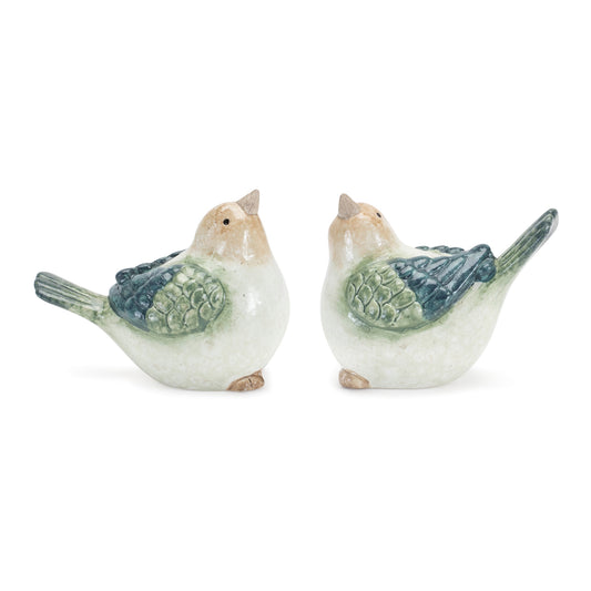 Bird (Set of 6) 2.75"H, 3"H Terra Cotta