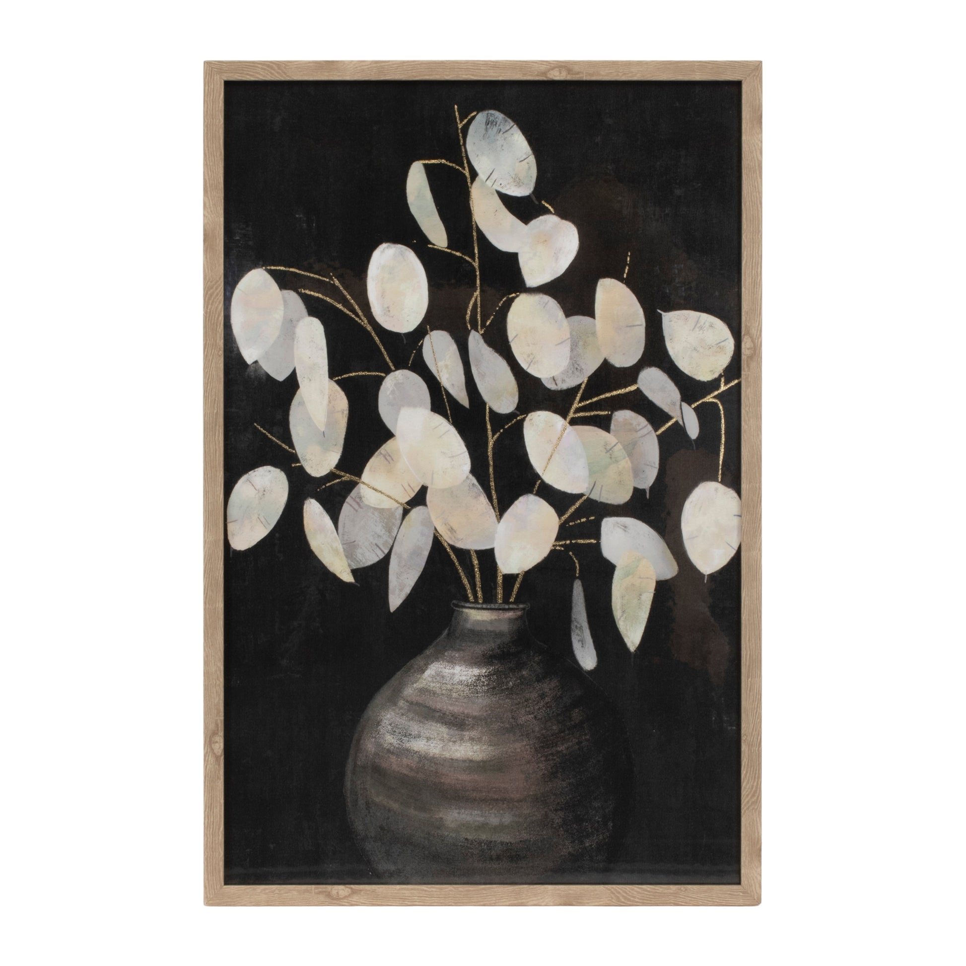 Beige Eucalyptus Print (Set of 2)