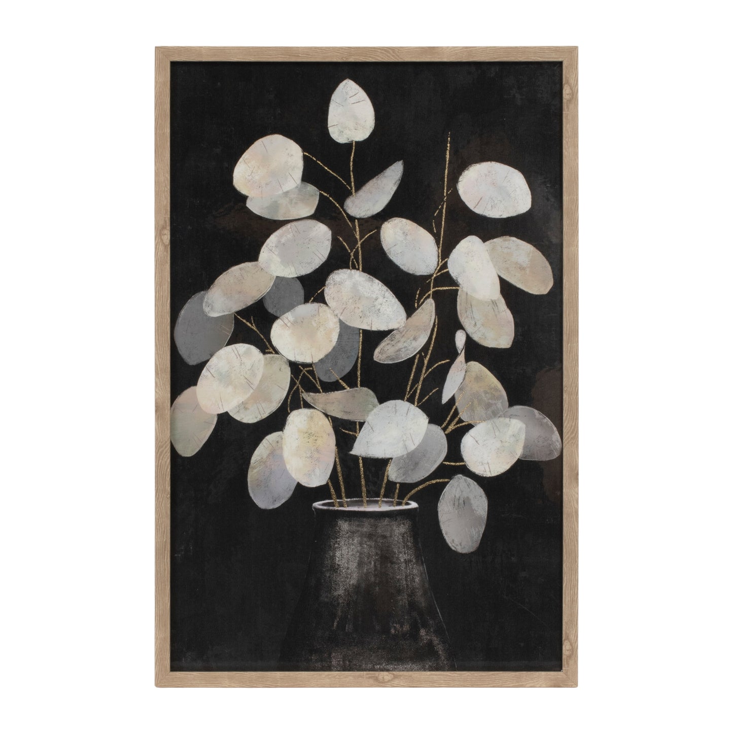 Beige Eucalyptus Print (Set of 2)