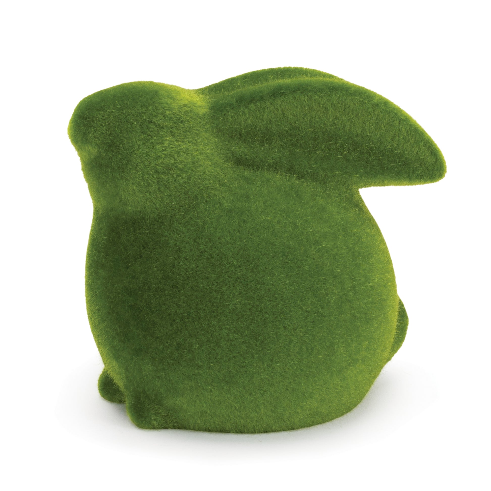 Mossy Terra Cotta Rabbit Figurine (Set of 2)