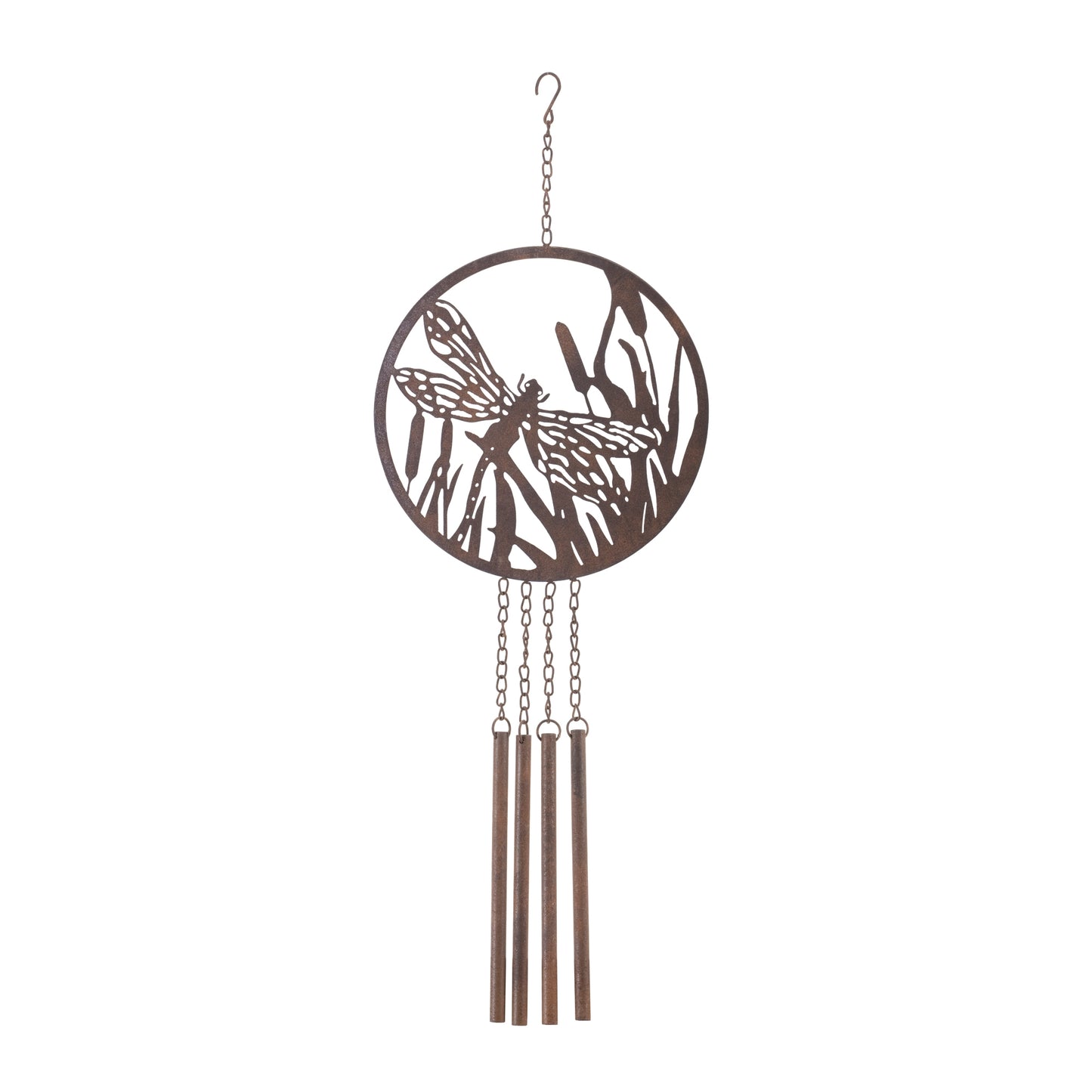 Dragonfly Wind Chime 33"H Metal