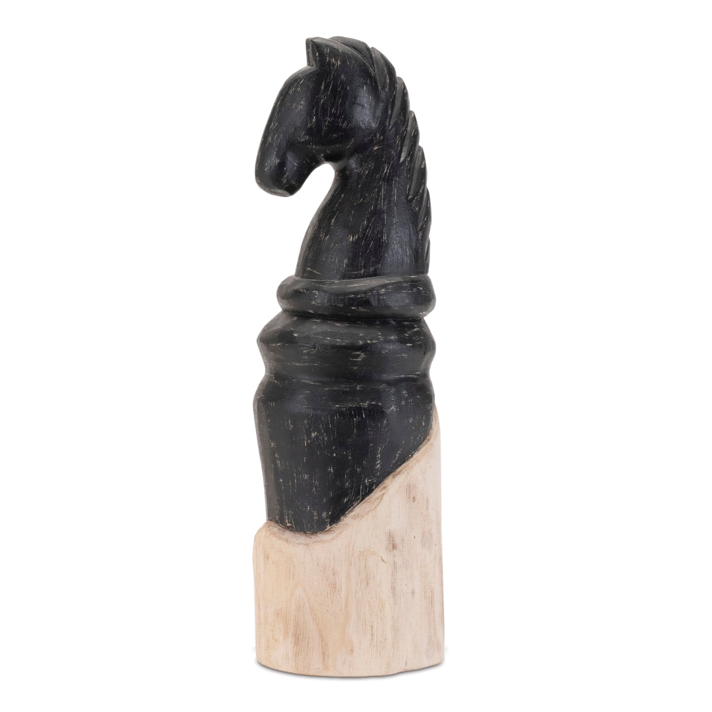 Knight Chess Piece (Set of 2) 13.5"H Wood