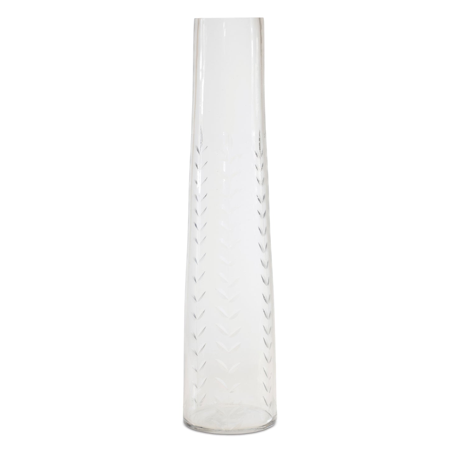 Vase 11.5"H Glass