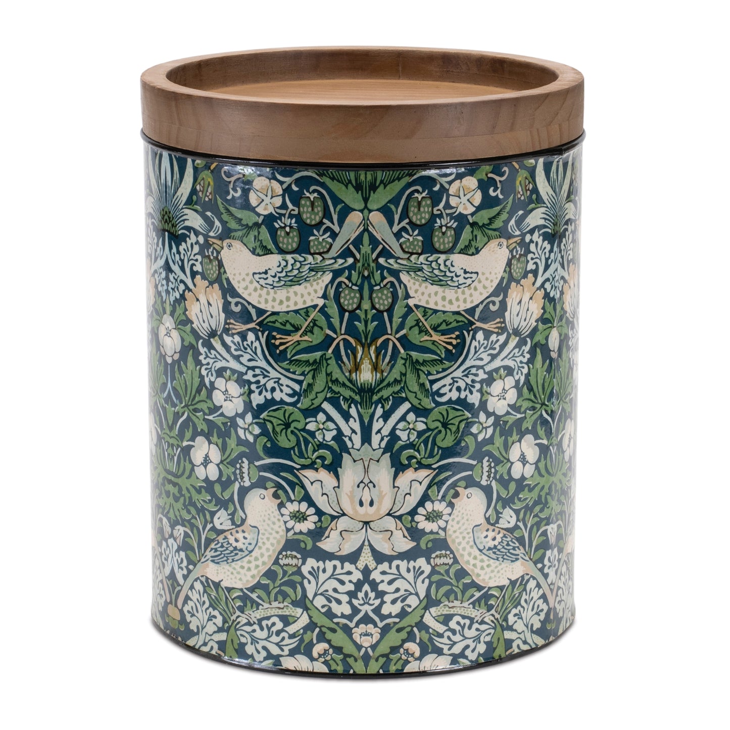 Round William Morris Canister (Set of 3)