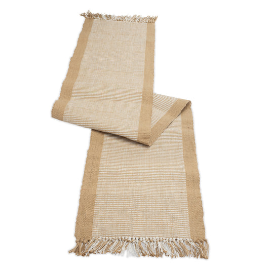 Table Runner 13"W x 72"L Cotton/Jute