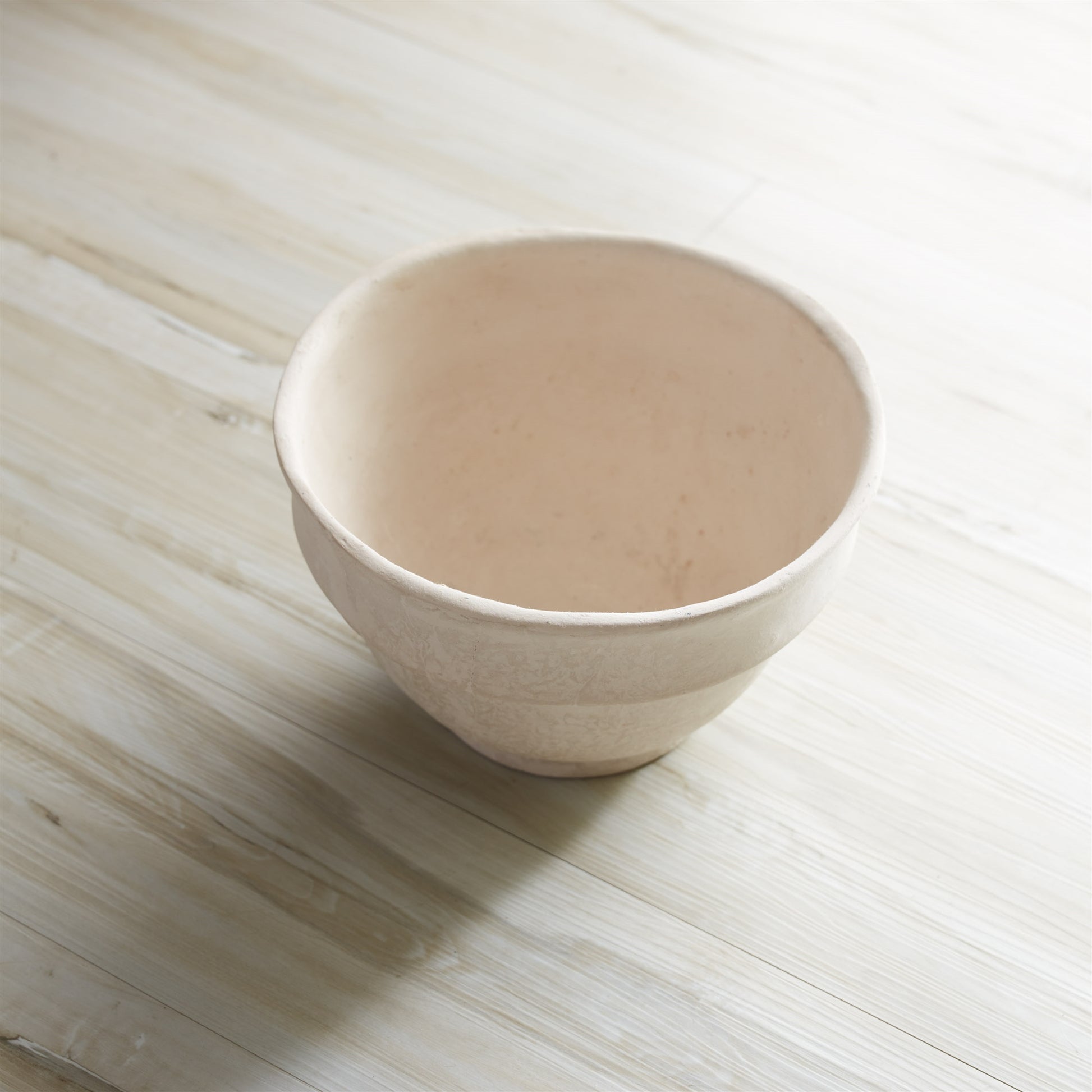 Recycled Paper Chalk Bowl 10"D