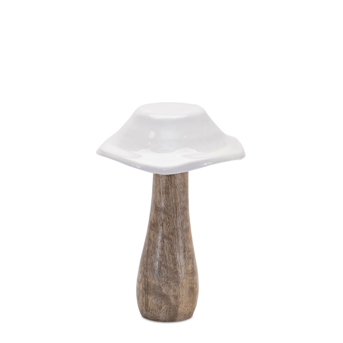 Wood Mushroom Decor (Set of 4)