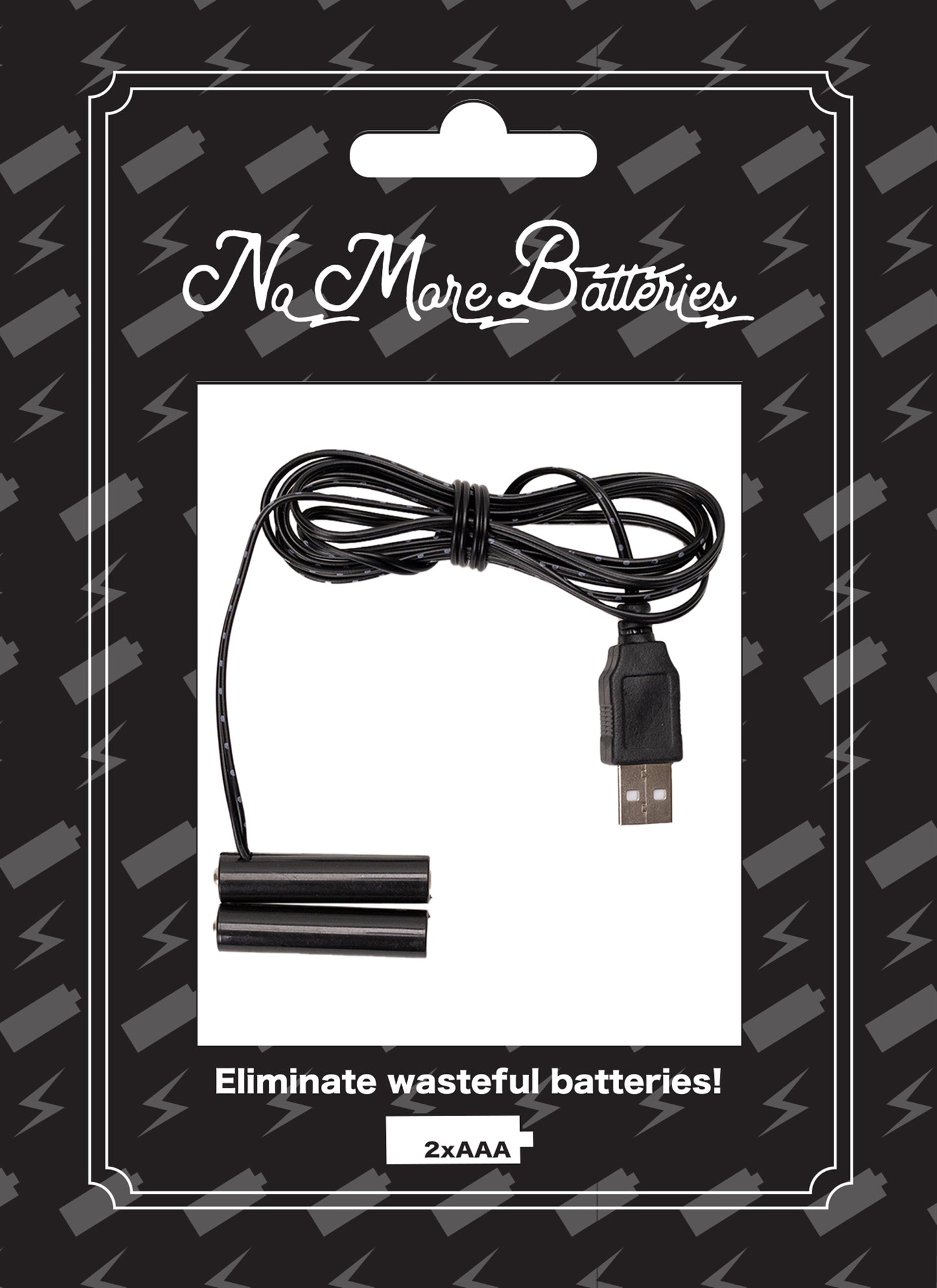 No More Batteries 2 AAA Replacement (Set of 3)