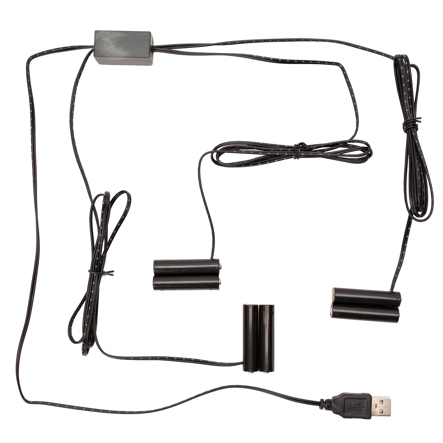 No More Batteries 2 AAA Replacement w/ 3 to 1 Connector (Set of 2)