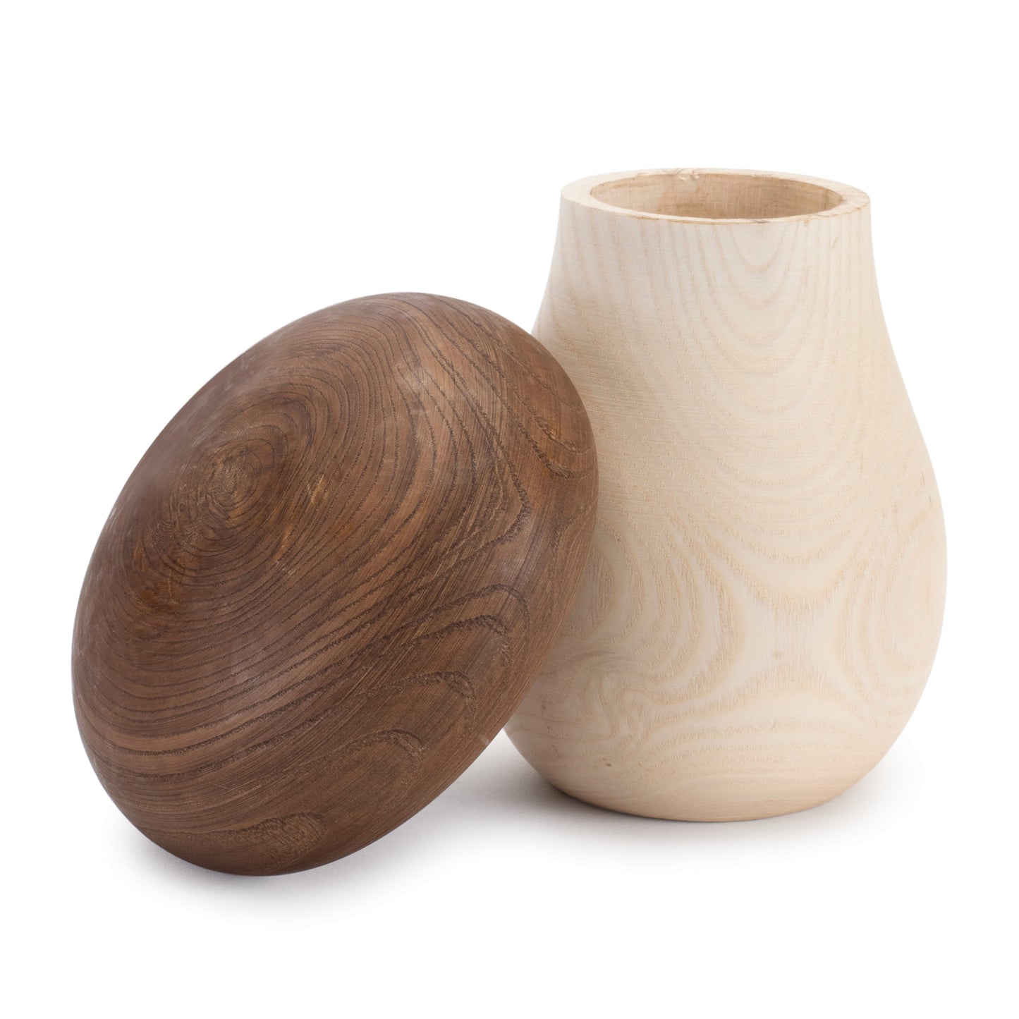 Wood Mushroom Box Decor (Set of 2)