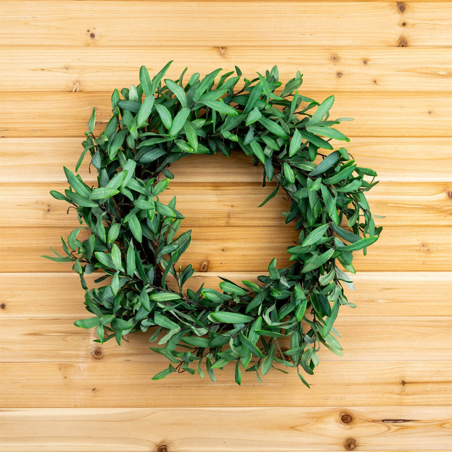 Olive Leaf Foliage Wreath 29"D