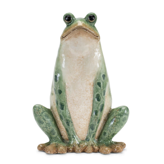 Frog (Set of 2) 7.5"L x 10.5"H Ceramic