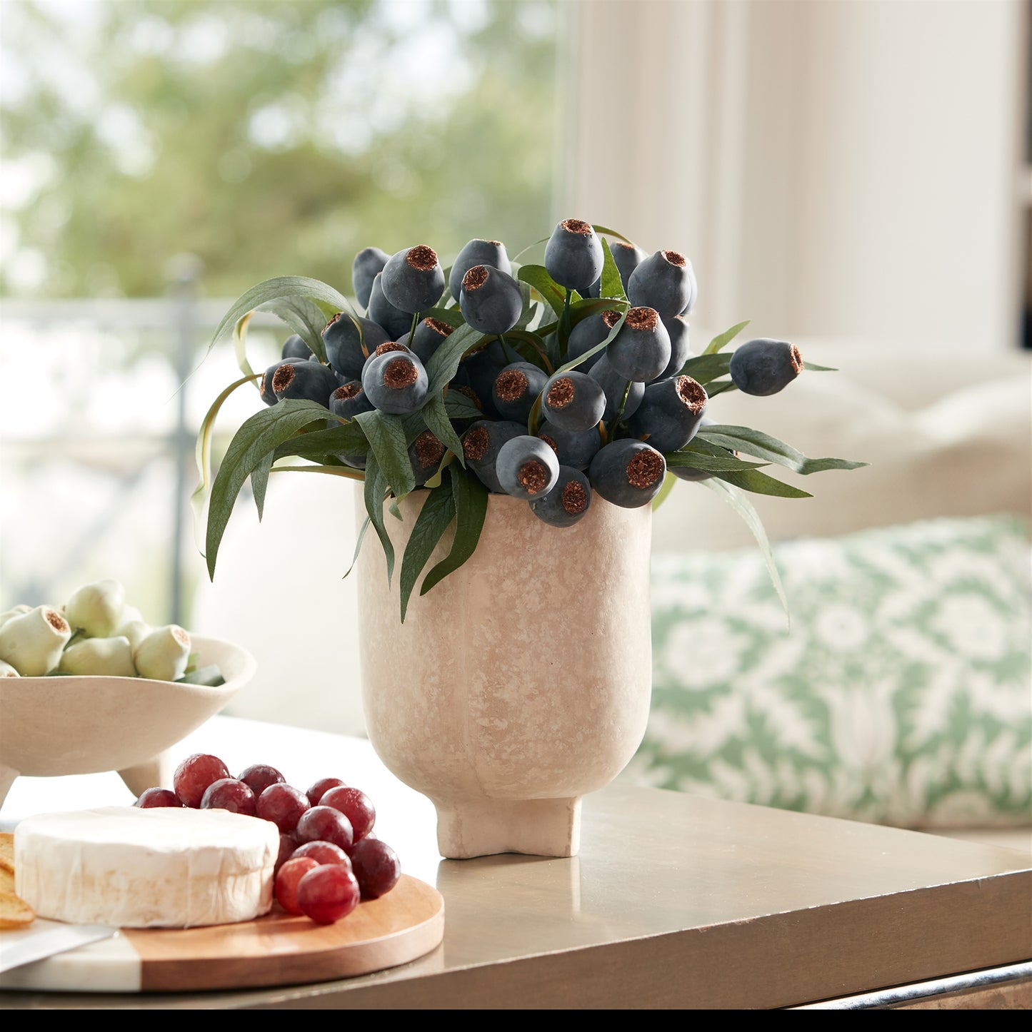 Blue Pod Foliage Bundle (Set of 2)