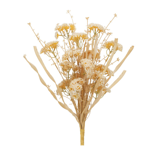 Floral Bush (Set of 2) 19"H Plastic