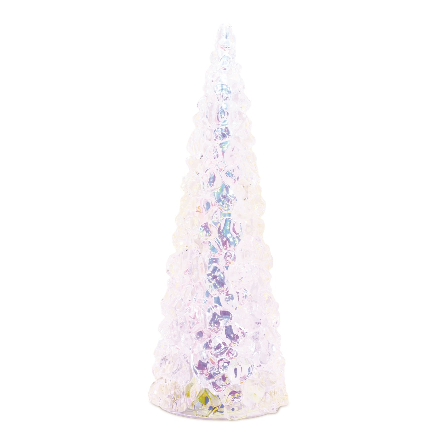 Iridescent LED Pine Tree 17.5"H