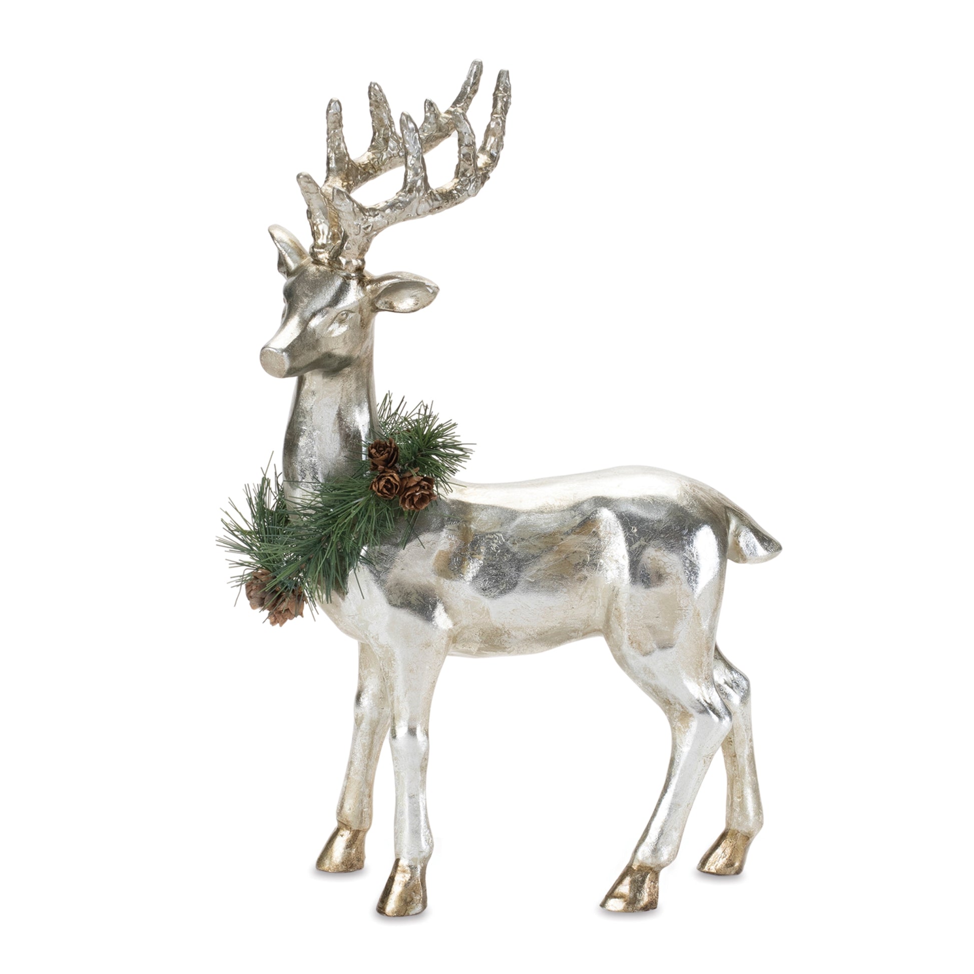 Holiday Deer (Set of 2) 7"H, 13.5"H