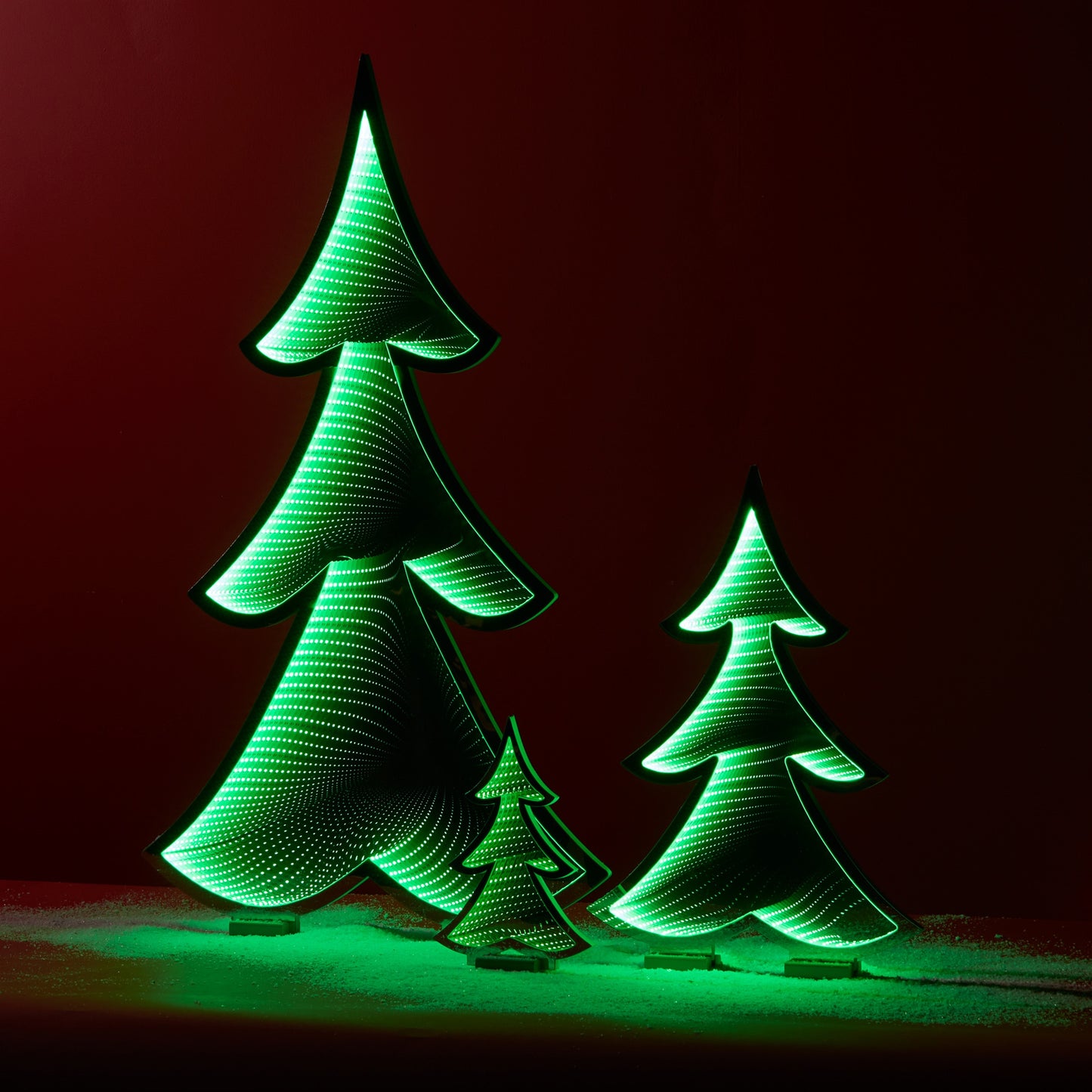 Green Pine Tree Ekkolight 23.5"H