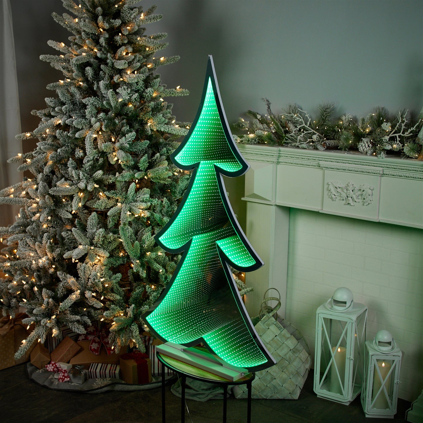 Green Pine Tree Ekkolight 46"H