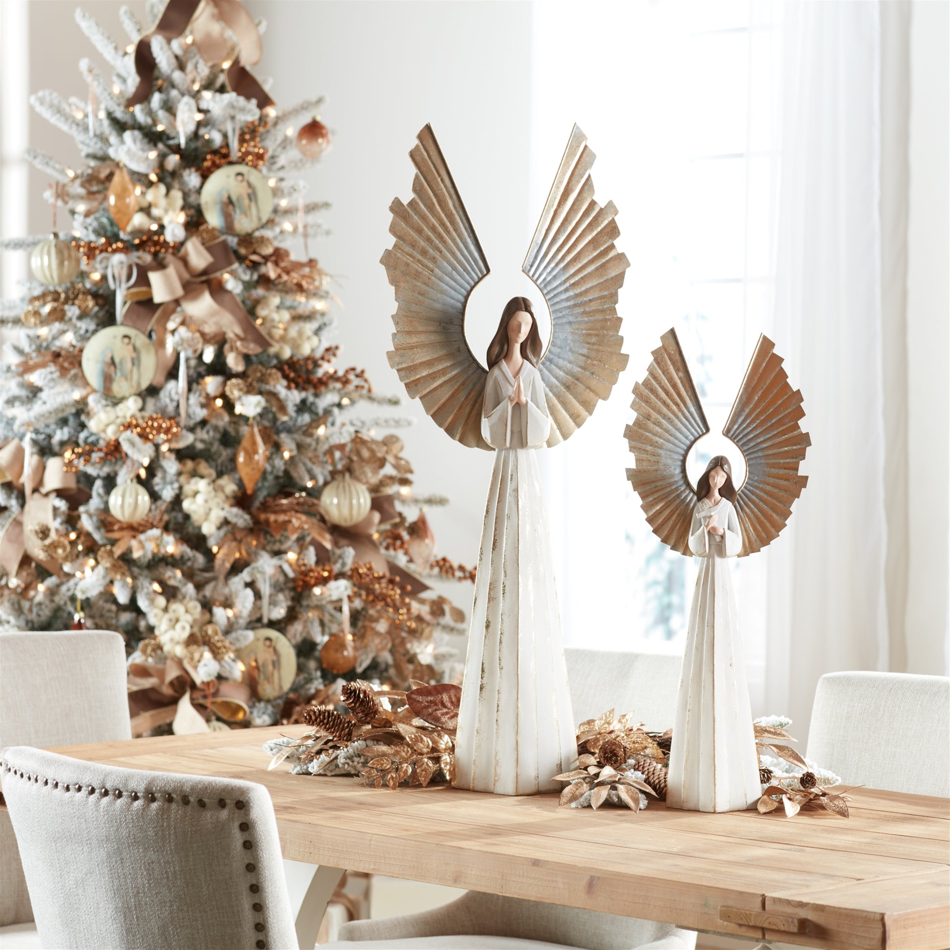 Holiday Angel Statue 36"H