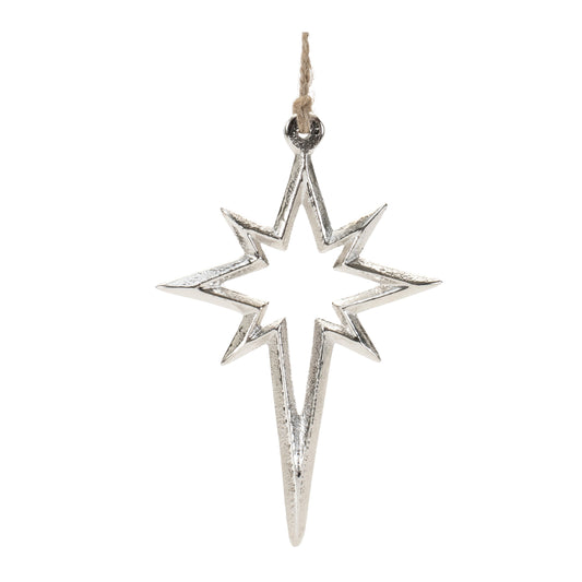 Metal Star Ornament (Set of 12)