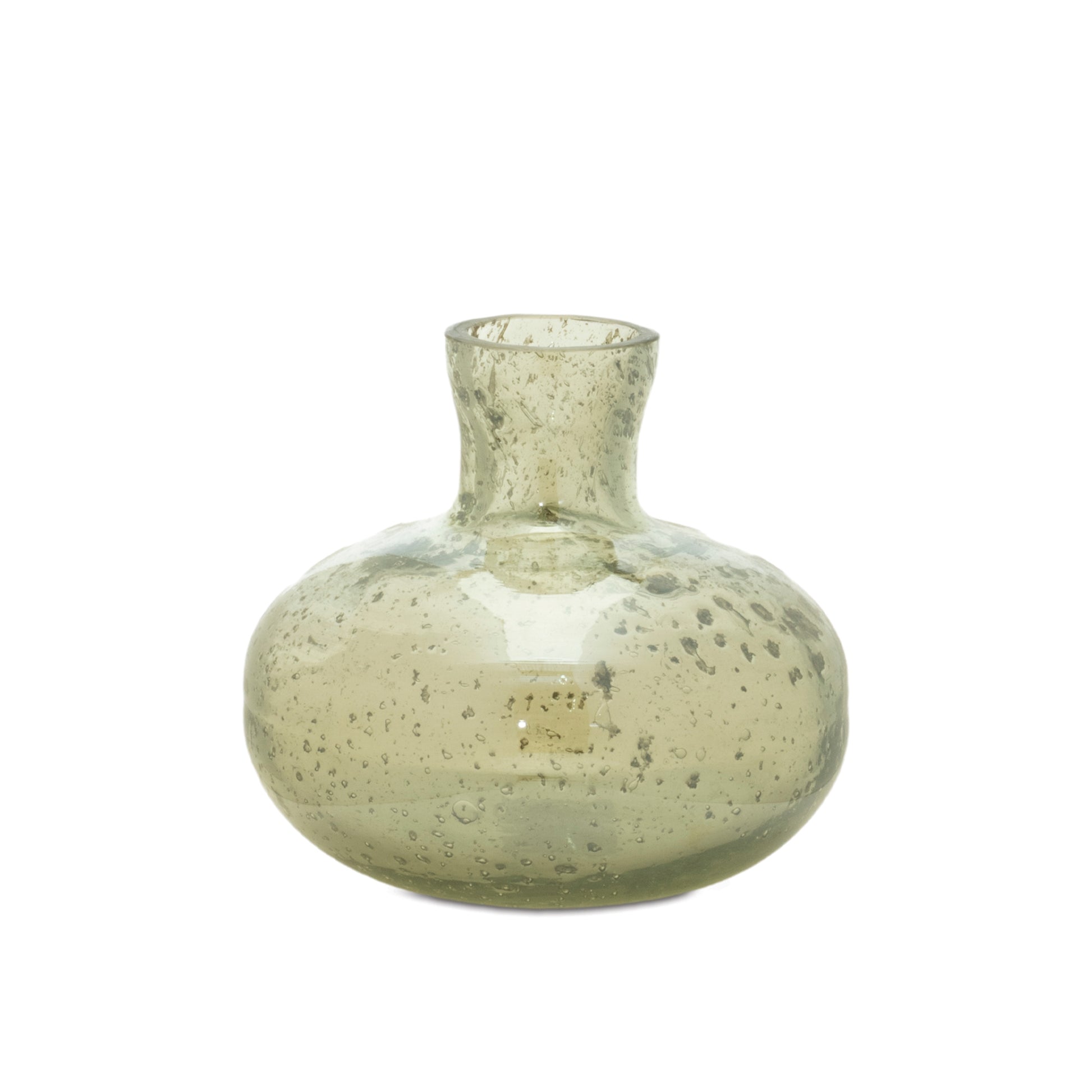Bubbled Glass Bud Vase (Set of 3)
