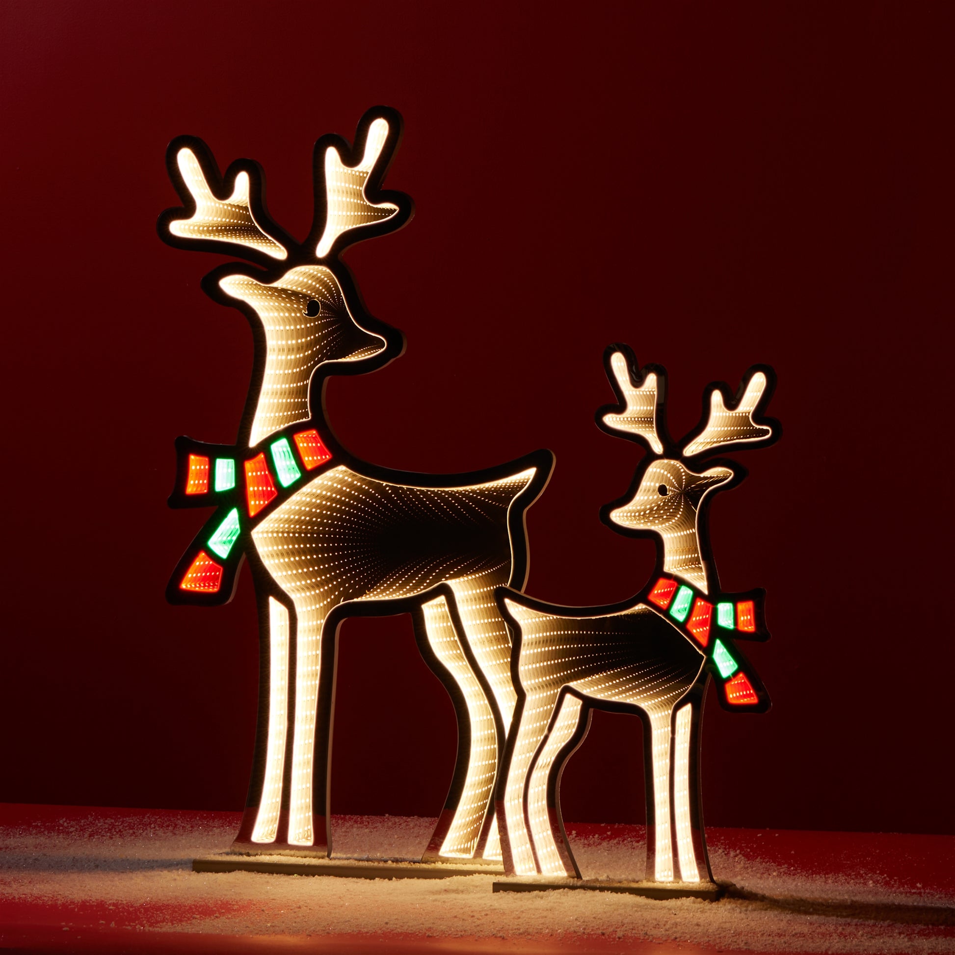 Deer with Scarf Ekkolight 33"H