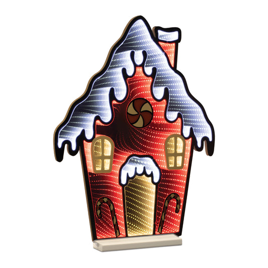 Pepperpint Gingerbread House Ekkolight 26"H