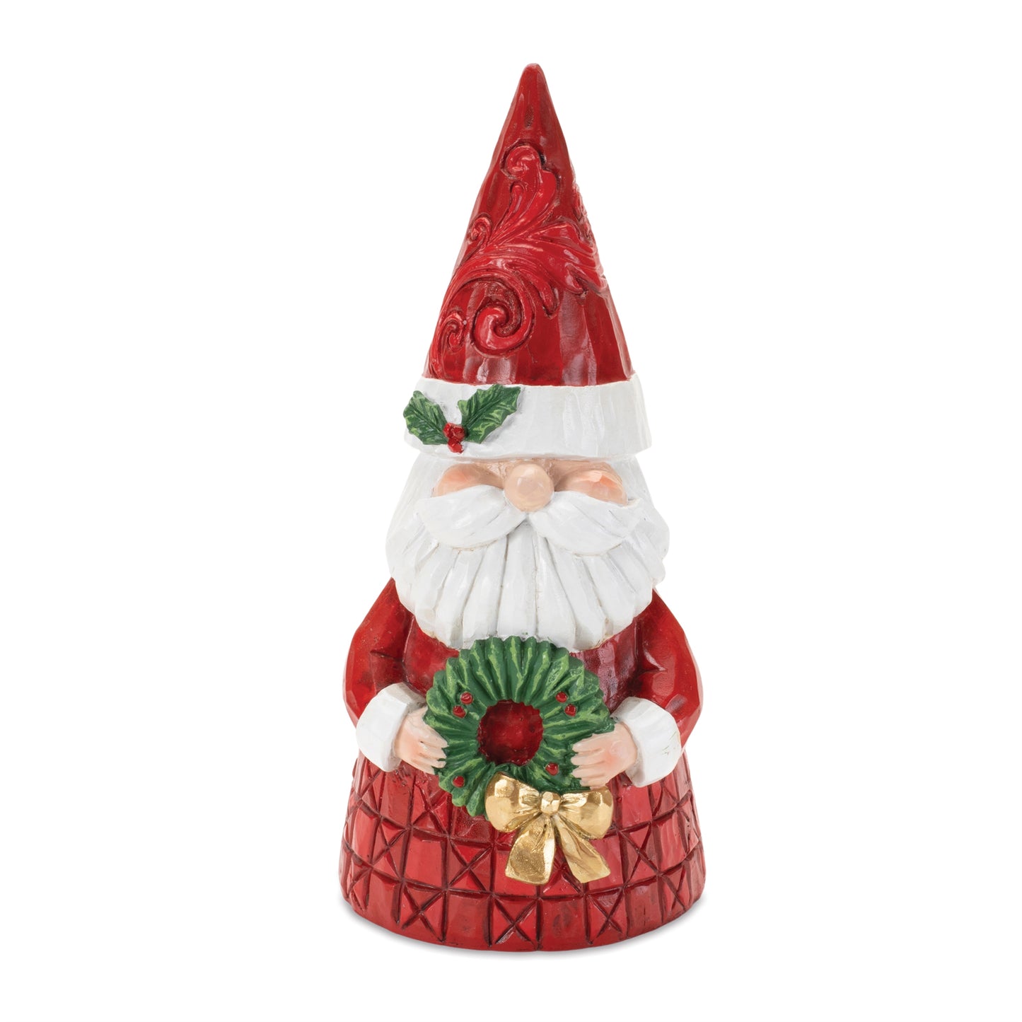 Holiday Santa Figurine 8.5"H