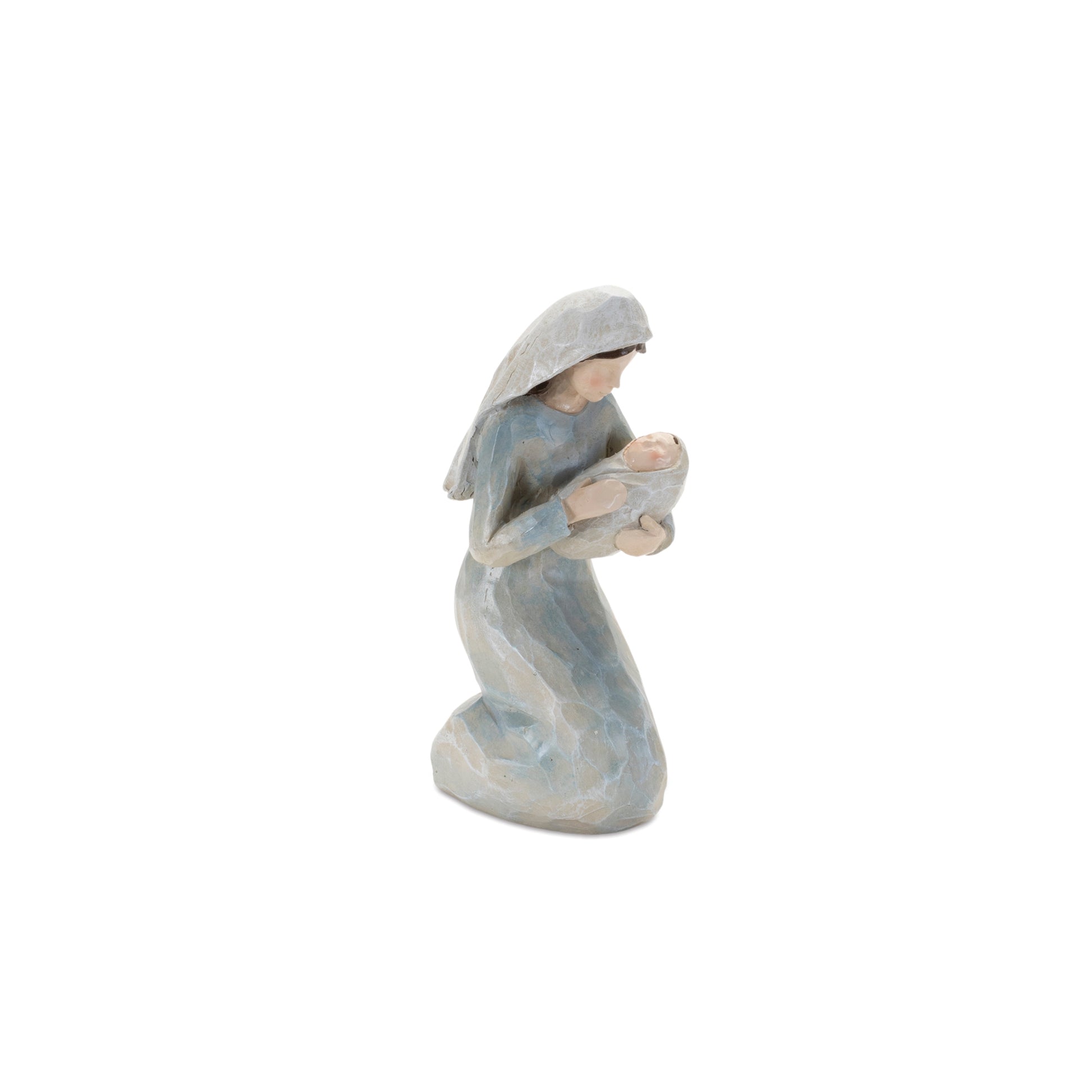 Modern Holiday Nativity Figurines (Set of 9)