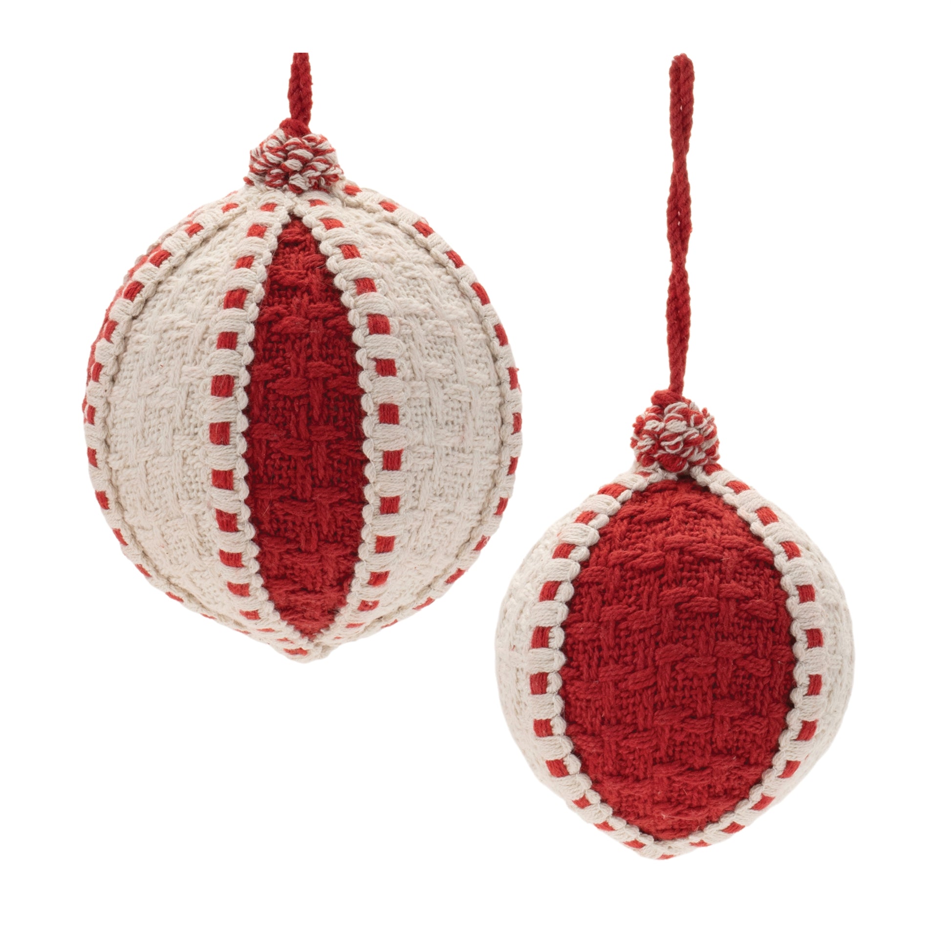 Woven Ball Ornament (Set of 4)