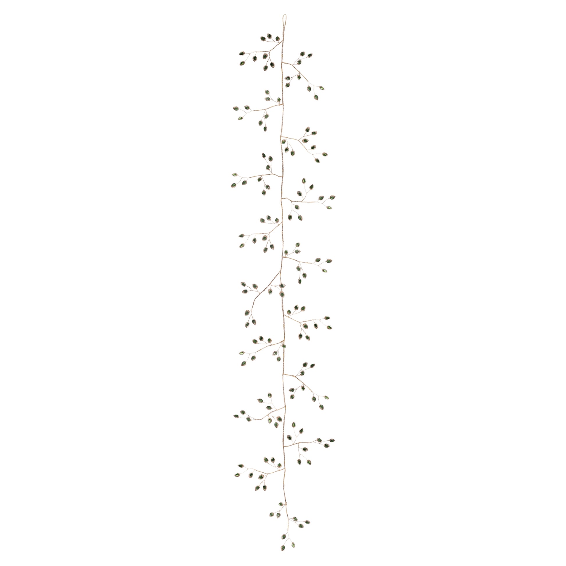 Jeweled Bead Leaf Garland (Set of 2)
