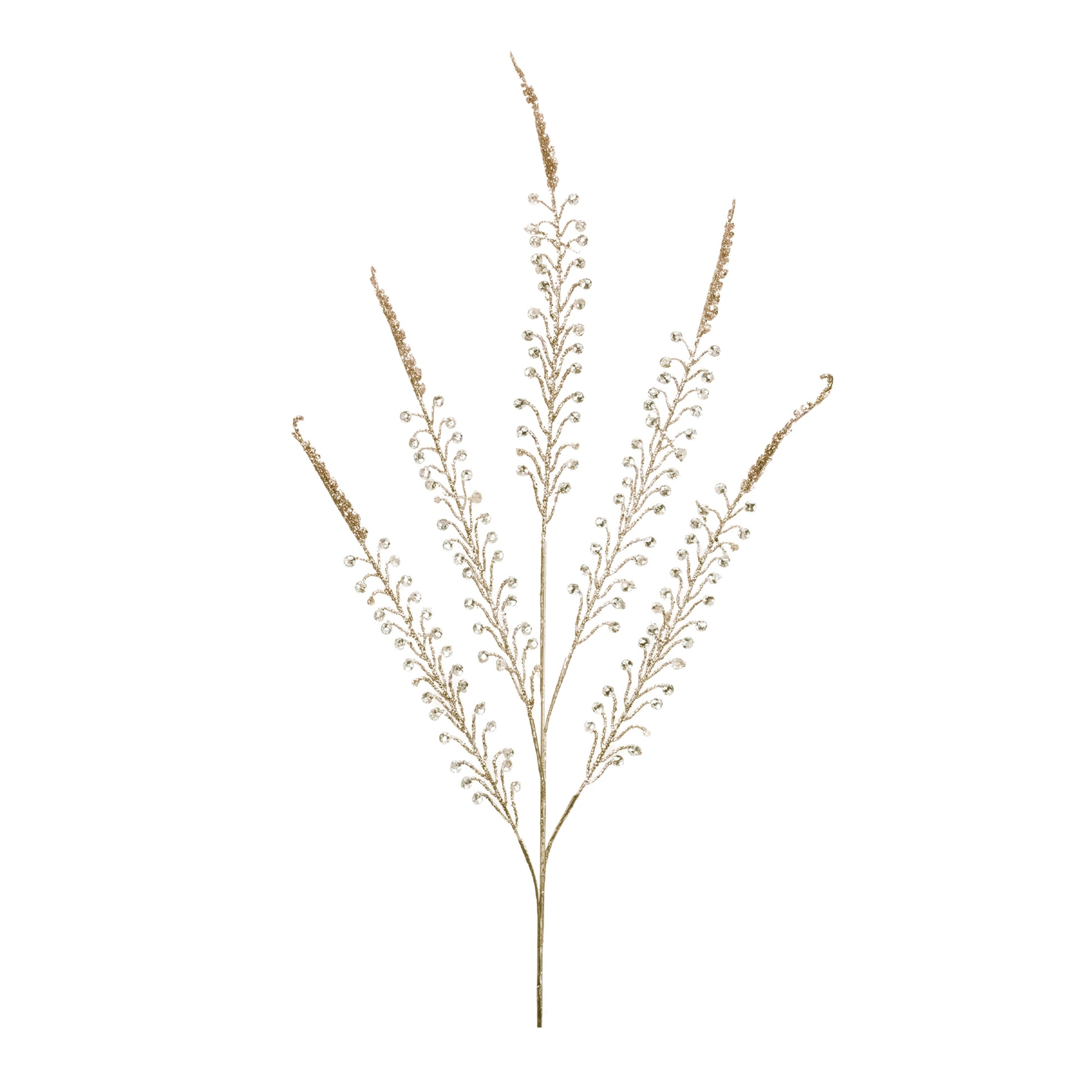 Beaded Fern Spray (Set of 2)