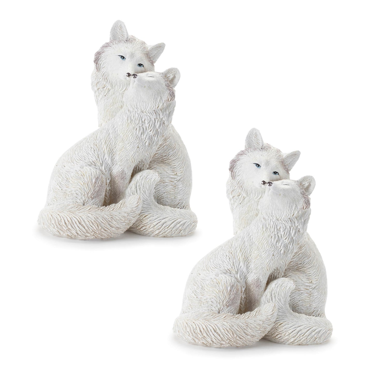 Winter Fox Couple Figurine (Set of 2)