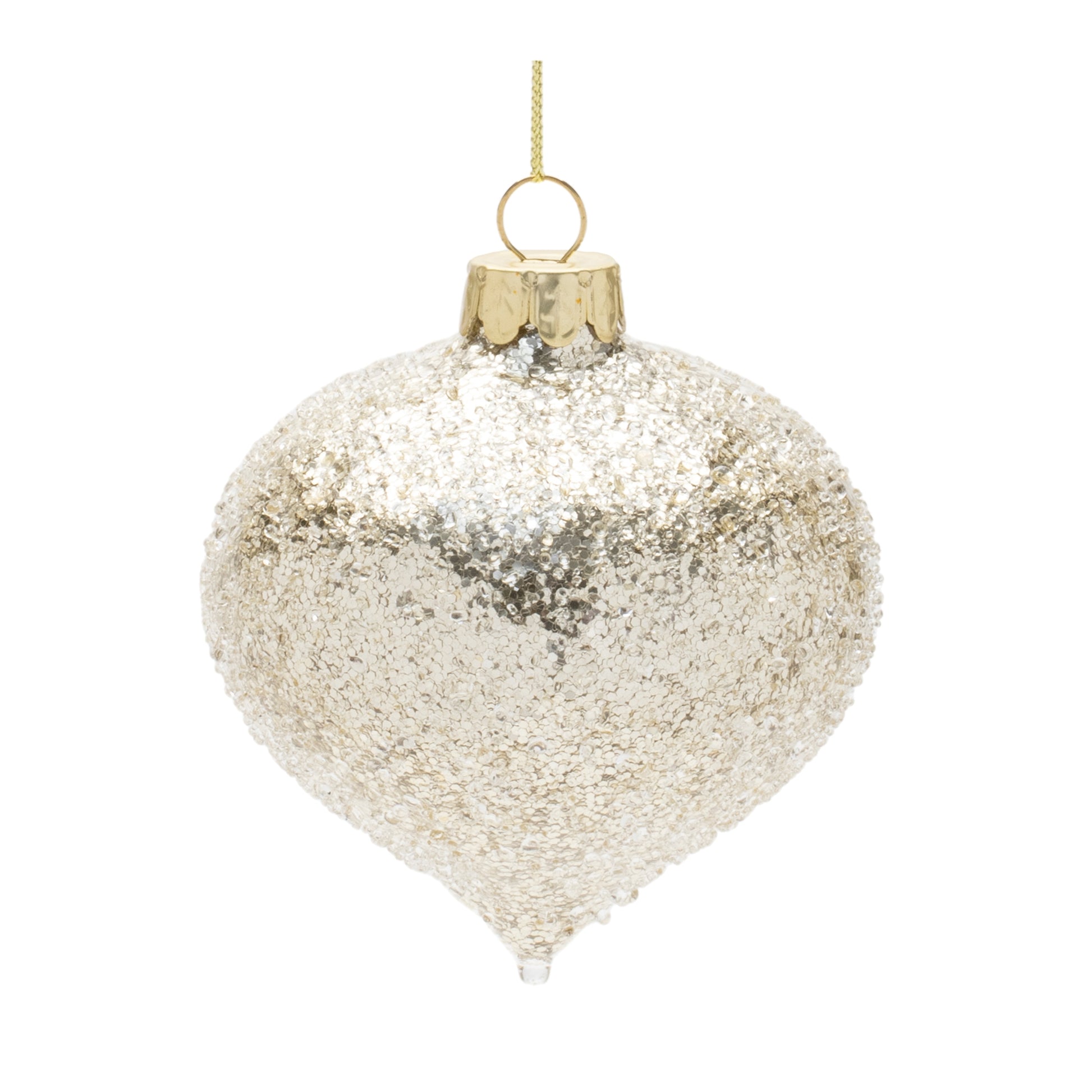 Beaded Glass Ornament (Set of 12)