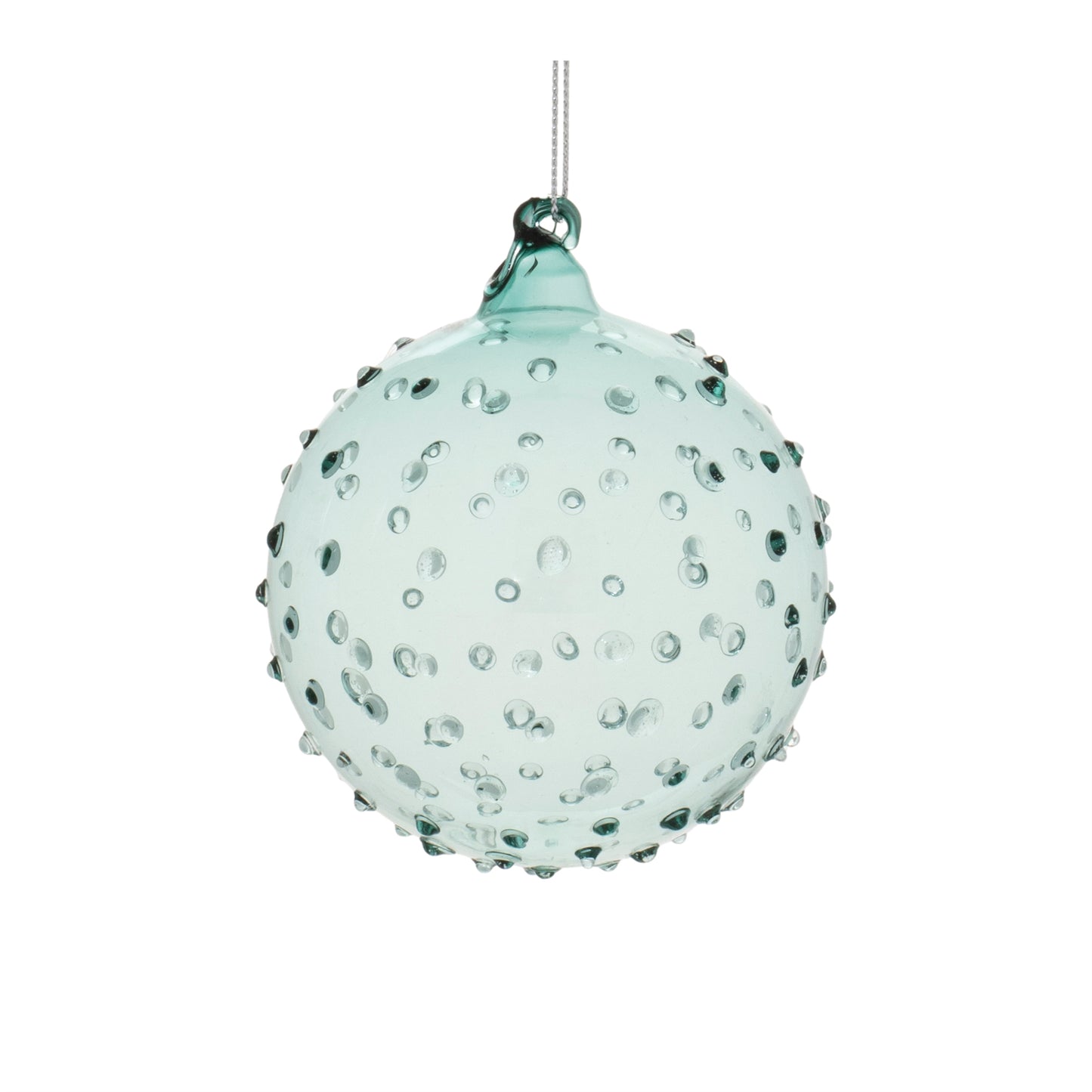 Hobnail Glass Ball Ornament (Set of 12)