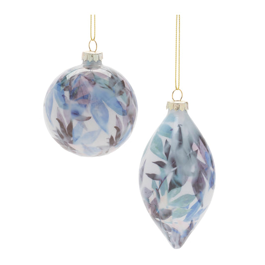 Artful Glass Ornaments – Set of 12