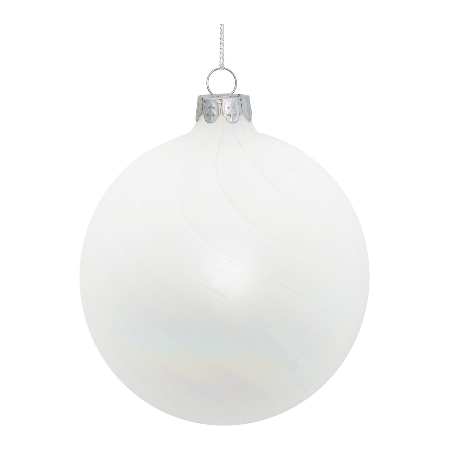 Iridescent Glass Ball Ornament (Set of 12)