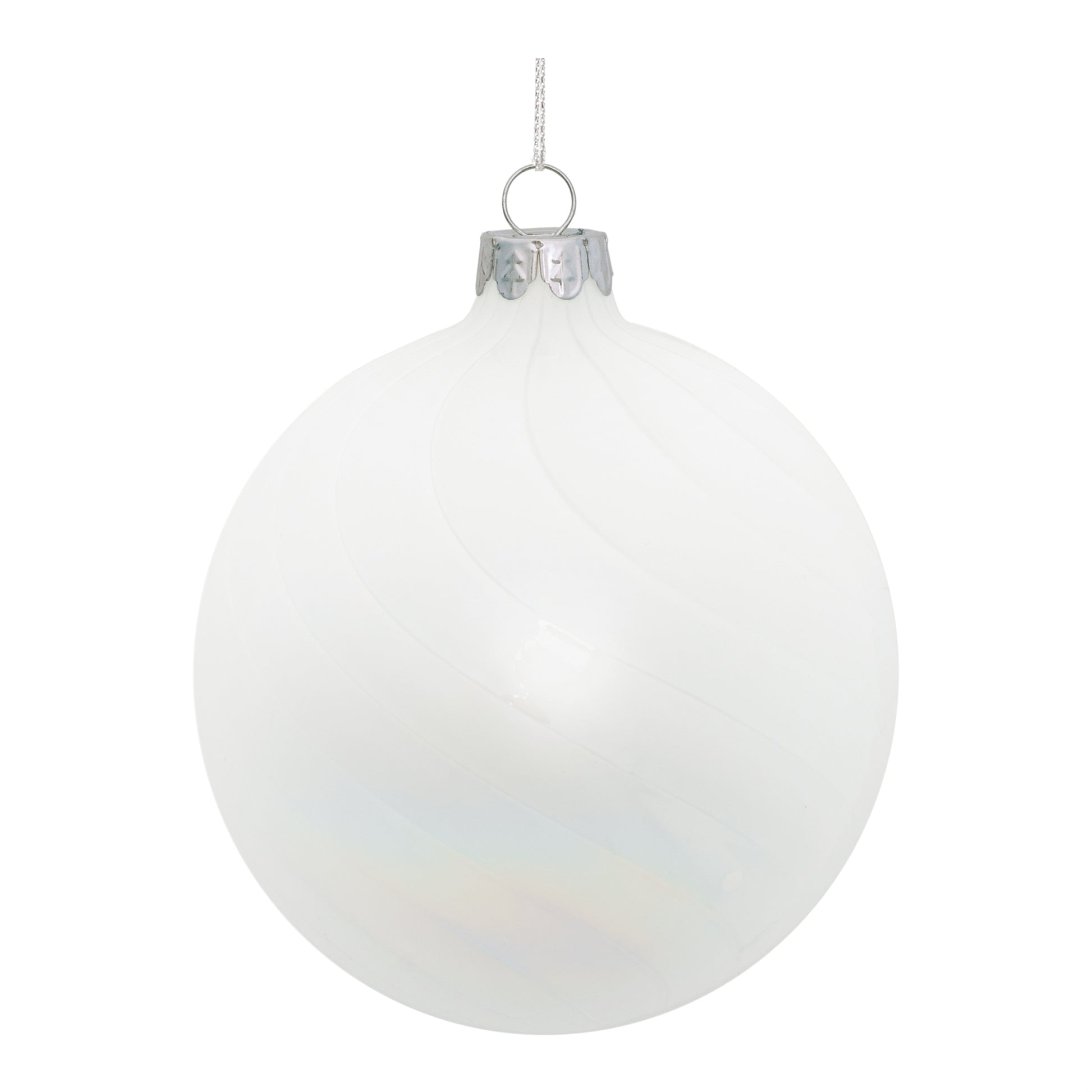 Iridescent Glass Ball Ornament (Set of 12)