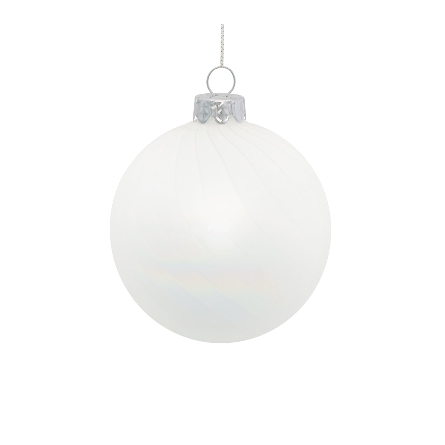 Iridescent Glass Ball Ornament (Set of 12)