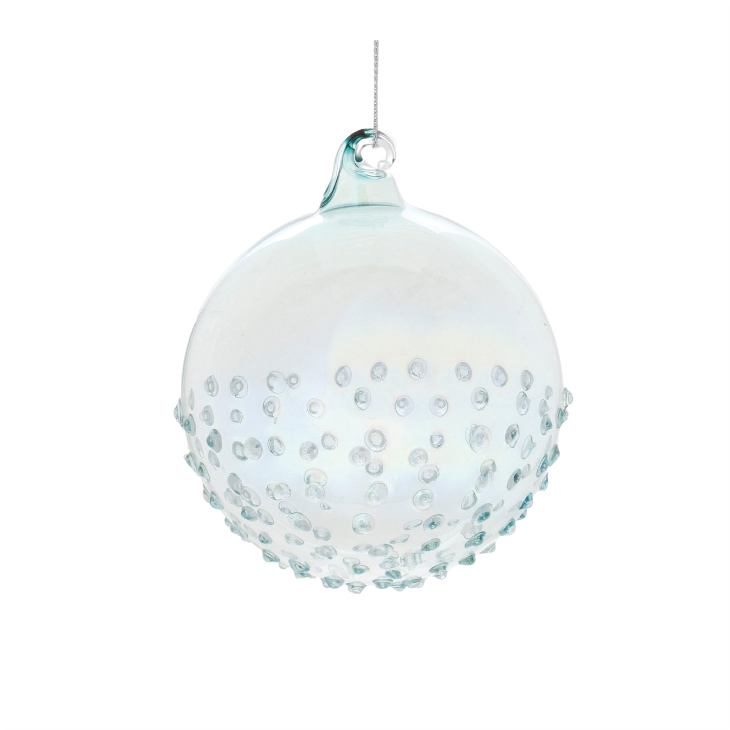 Iridescent Glass Ball Ornament (Set of 12)