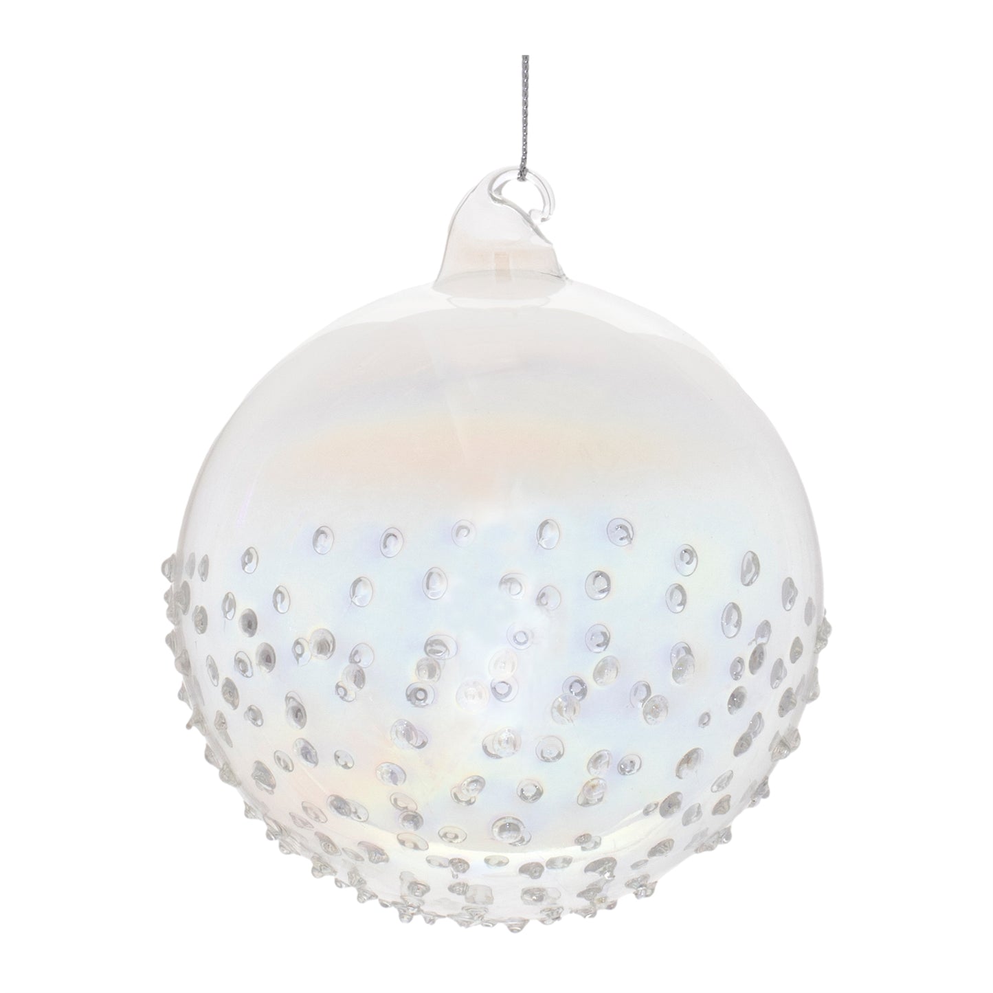 Iridescent Glass Ball Ornament (Set of 12)