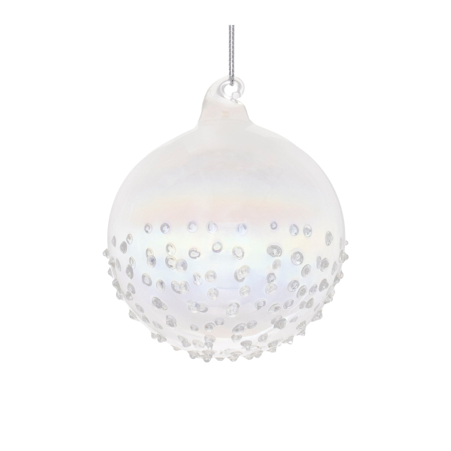 Iridescent Glass Ball Ornament (Set of 12)
