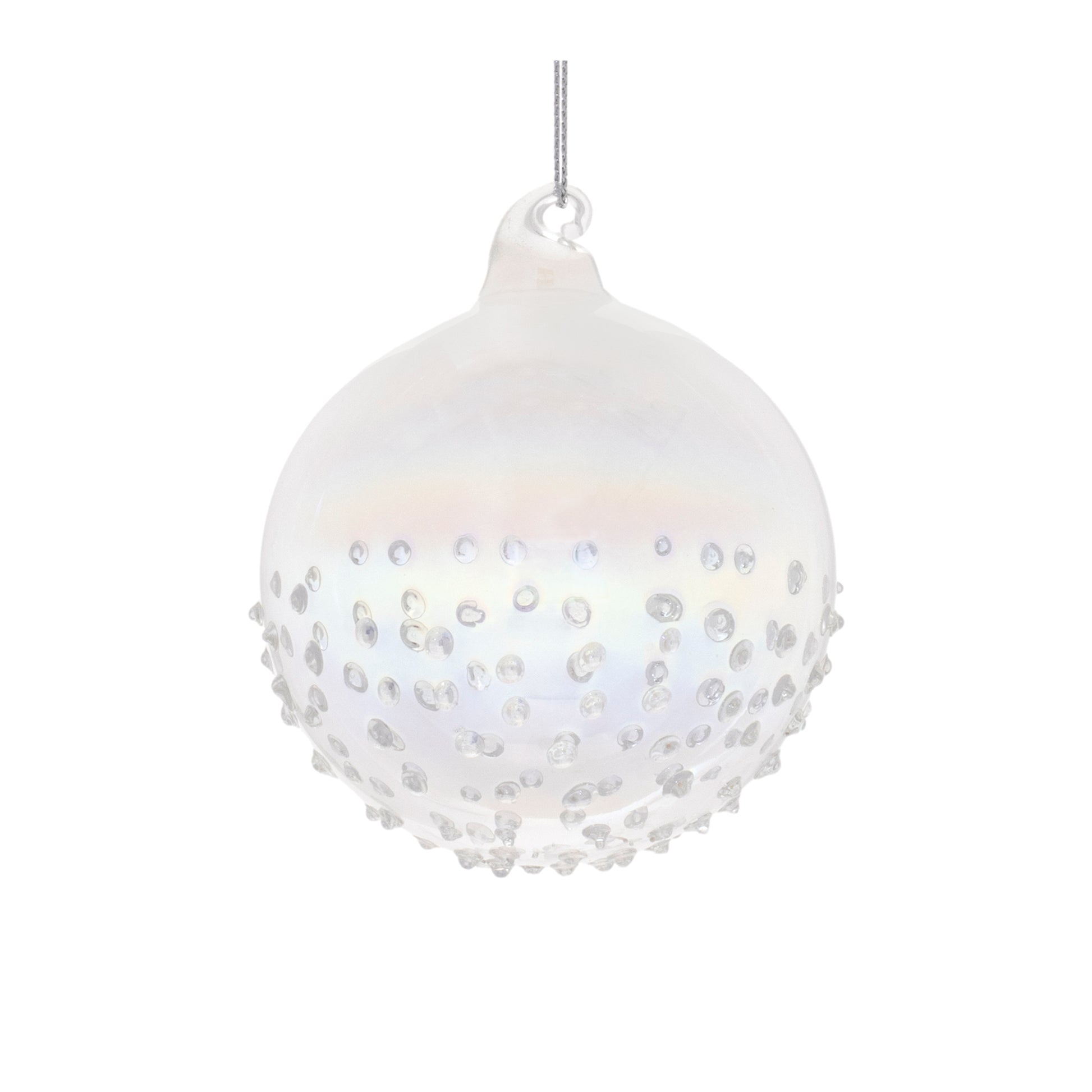 Iridescent Glass Ball Ornament (Set of 12)