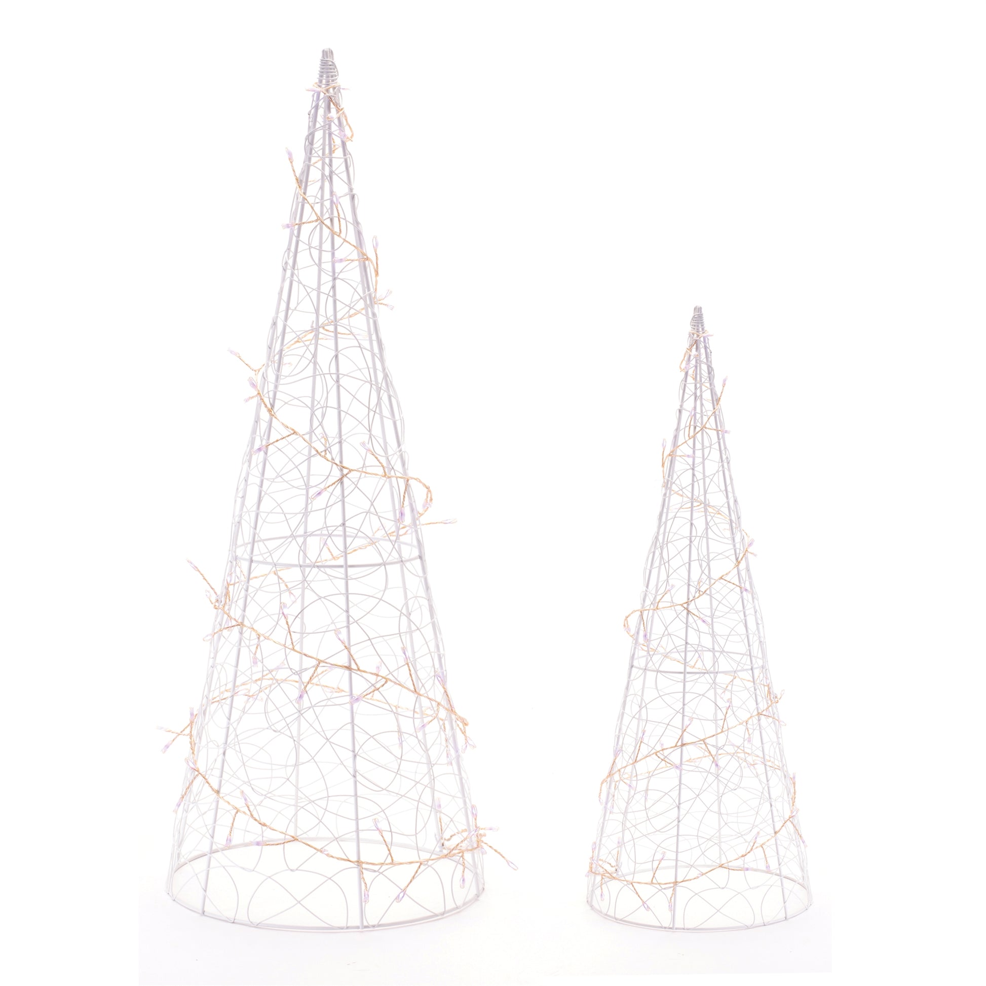 Multicolor LED Tree (Set of 2)