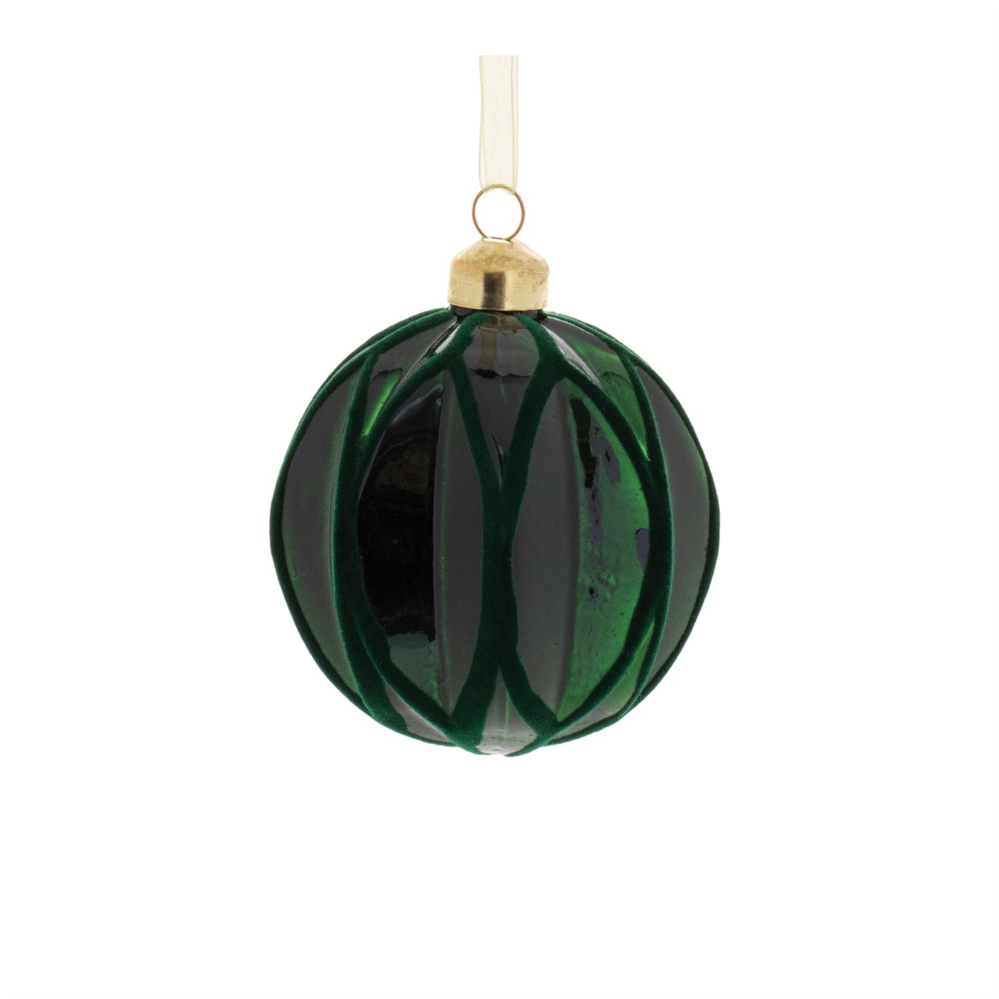 Velvet Glass Ornament (Set of 12)