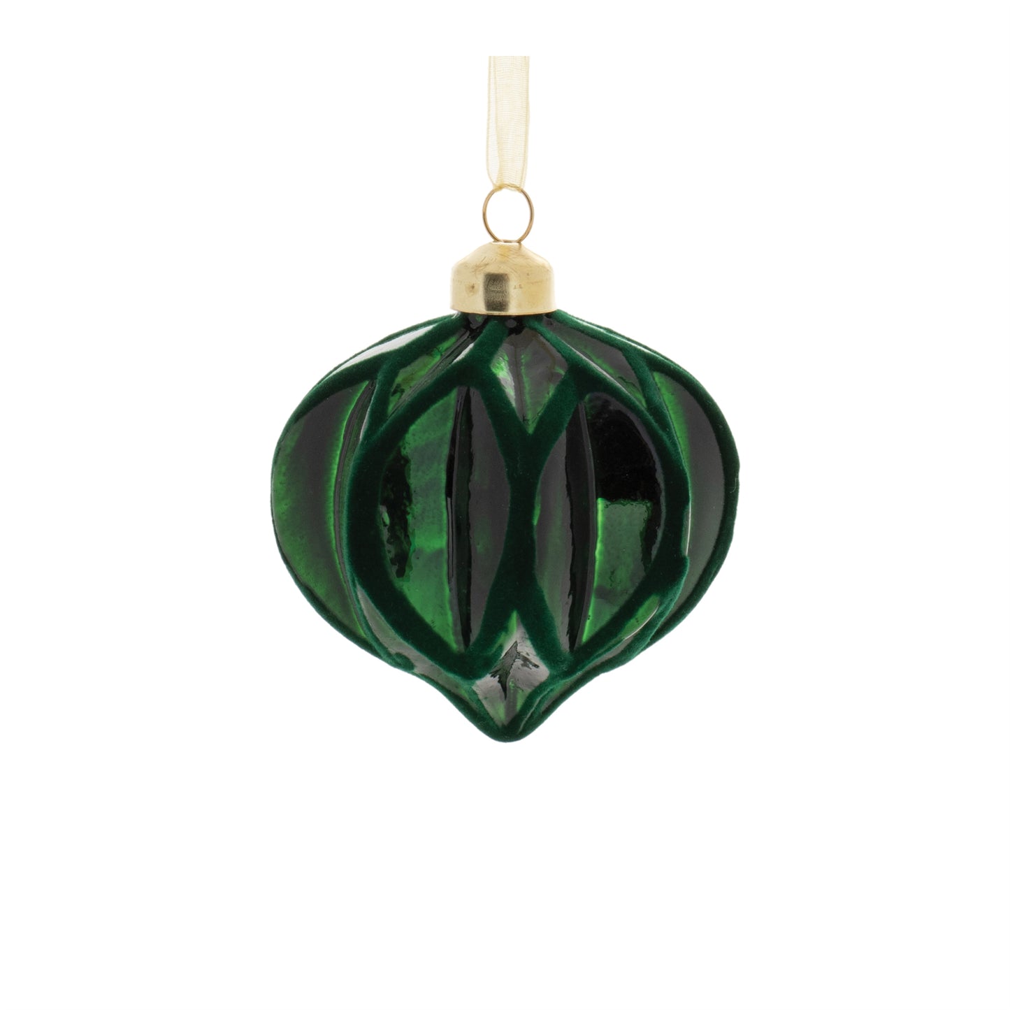 Velvet Glass Ornament (Set of 12)