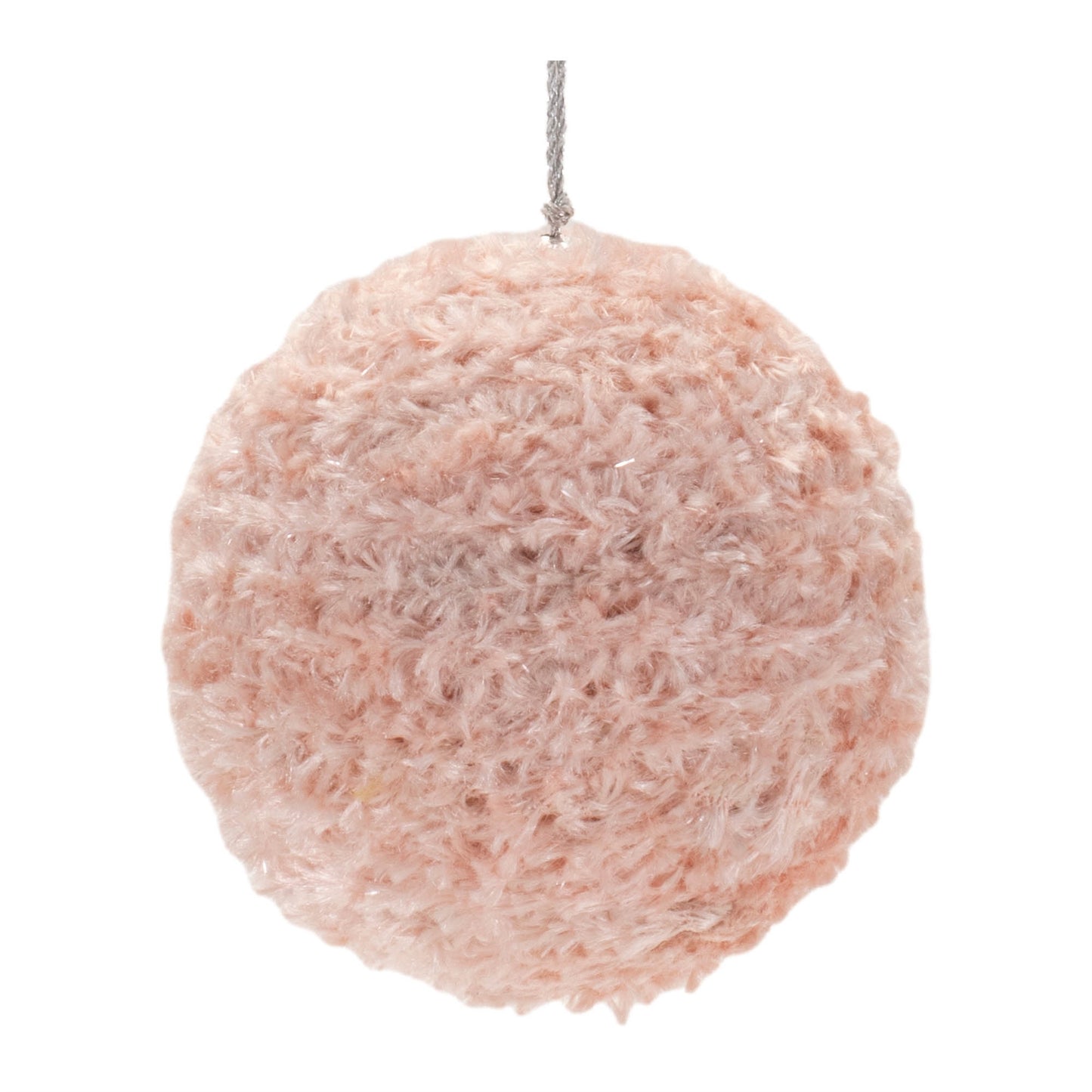 Furry Ball Ornament (Set of 4)