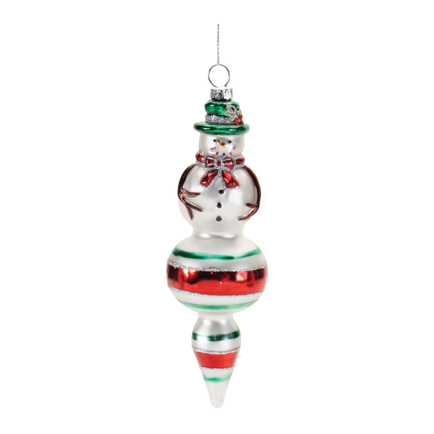 Snowman Drop Ornament (Set of 12)